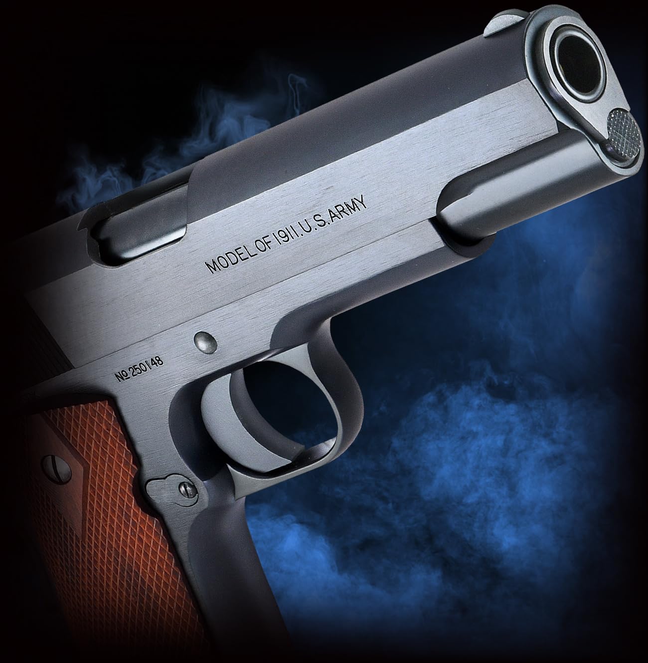 Amazon.co.jp: WA コルト M1911 U.S.ARMY 木製グリップ付 : ホビー